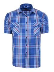 KOSZULA KRATKA NIEBIESKA KRÓTKI DUŻA