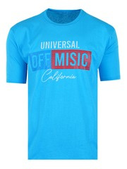 KOSZULKA T-SHIRT MISIC TURKUSOWA DUŻA