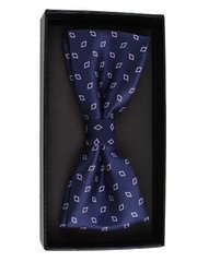 MUCHA MUSZKA MĘSKA WZORY GRANATOWA