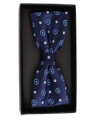 MUCHA MUSZKA MĘSKA WZORY GRANATOWA