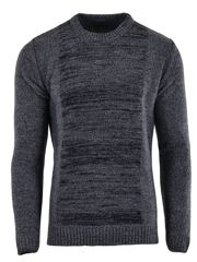 SWETER PROSTOKĄT JASNY MELANŻ