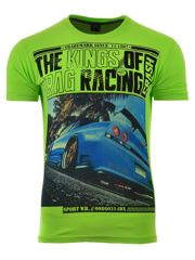 KOSZULKA T-SHIRT THE KINGS SELEDYNOWA