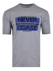 KOSZULKA T-SHIRT NEVER MELANŻ DUŻA