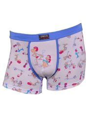 BOKSERKI MĘSKIE OBCISŁE BŁĘKITNE