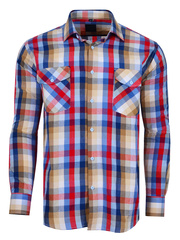 KOSZULA KRATKA BEŻOWA DŁUGI RĘKAW