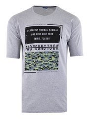 KOSZULKA T-SHIRT YOUNG MELANŻ DUŻA