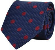 KRAWAT WZORY GRANATOWY