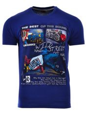 KOSZULKA T-SHIRT WILD STREET GRANATOWA