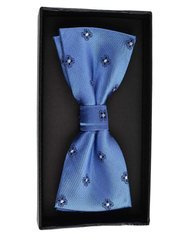 MUCHA MUSZKA MĘSKA WZORY NIEBIESKA