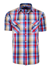 KOSZULA KRATKA CZERWONA KRÓTKI RĘKAW