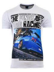 KOSZULKA T-SHIRT THE KINGS BIAŁA