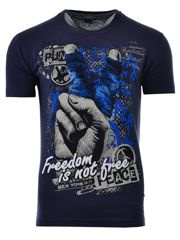 KOSZULKA T-SHIRT PEACE GRAFITOWA