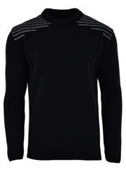 SWETER PAGONY CZARNY