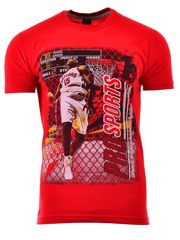KOSZULKA T-SHIRT PRO SPORTS CZERWONA
