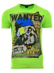 KOSZULKA T-SHIRT WANTED ZIELONA
