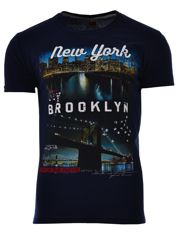 KOSZULKA T-SHIRT BROOKLYN GRANATOWA