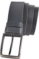 PASEK SKÓRZANY GŁADKI MĘSKI SZARY