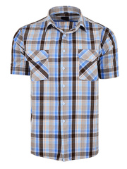 KOSZULA KRATKA BRĄZOWA KRÓTKI DUŻA