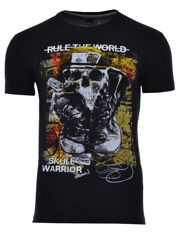 KOSZULKA T-SHIRT WORLD CZARNA