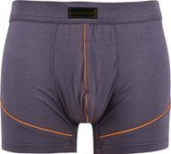 BOKSERKI MĘSKIE BAMBUSOWE OBCISŁE SZARE