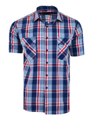 KOSZULA KRATKA CZERWONA KRÓTKI DUŻA