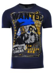 KOSZULKA T-SHIRT WANTED GRAFITOWA