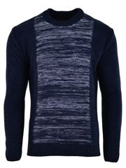 SWETER PROSTOKĄT GRANATOWY