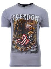 KOSZULKA T-SHIRT FREEDOM MELANŻ