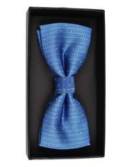 MUCHA MUSZKA MĘSKA WZORY NIEBIESKA